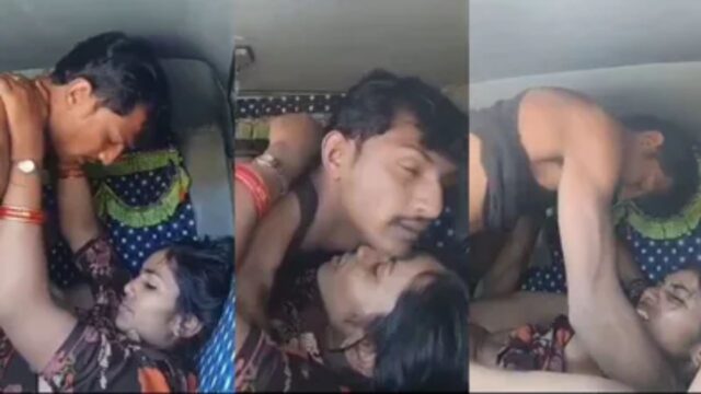 UnSatisfied Village Wife Doing Sex In Car With Her Hubby’s Friend Full Sex Video