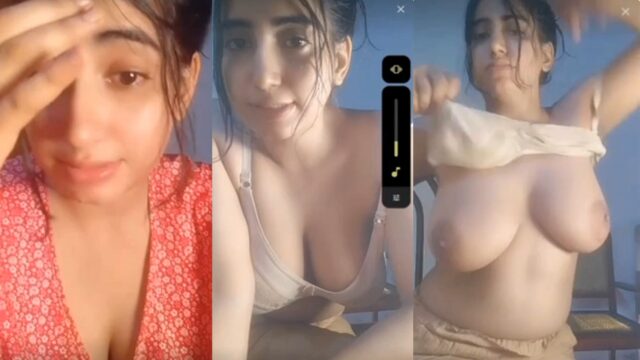 Beautiful Paki Babe Showing her Naked Body and Hot Boobs, Leaked MMS