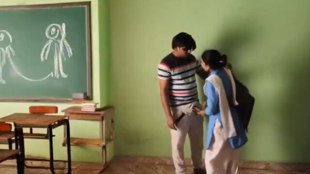 Sexy Pakistani college girl groped and fucked by class sir
