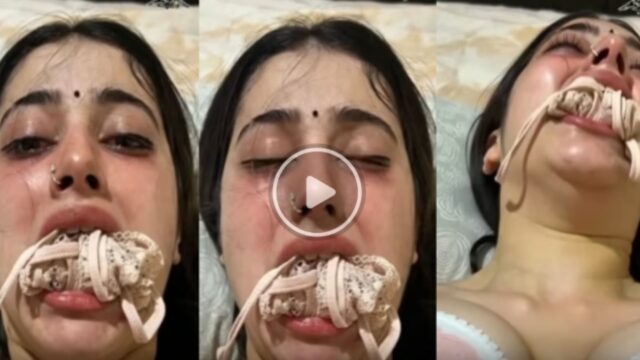 Social media mai viral muh mai panty daba chud rahi bhabhi ka viral video