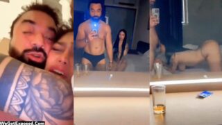 Bollywood Actor Ajaz Khan and russian hot girl trending viral mms video