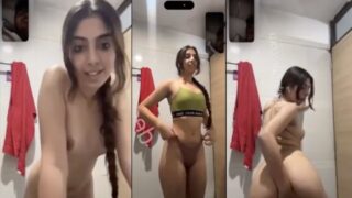 Pakistani Tiktoker “Raima Awan” On Live Stream Takes Off Her Bra, Shows Off Boobs And Rubs Pussy Leaked video