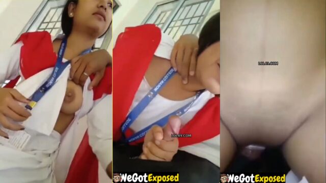 College ke andar chudai ka maja lete assam teen lover, mms viral