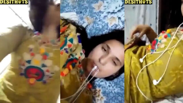 Dirty talking Pakistani bhabhi full nude video call Leak