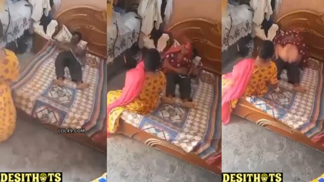 Paki Village Biwi k saamne sali ke sath kiya sex