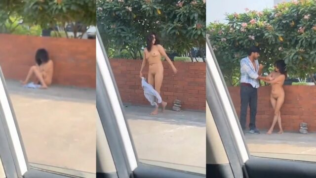 Drunk Tourist Girl Jaipur Road Pe Completely Naked Ghumti Hui