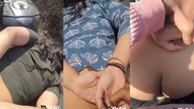 Outdoor mein bike pakad kar chud gayi Meri gf