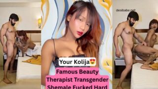 Famous Therapist Zendaya Aka Your Kolija Giving Blowjob and Hard Fucking with Loud Moaning