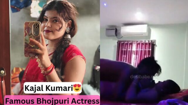 Famous Chubby Bhojpuri Actress Kajal Kumari Getting Hard Fucked by Boyfriend in Hotel