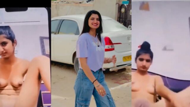 Instagram Model Sanjana Choudhary Nude Pussy Rubbing Aur Boobs Pressing