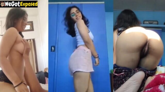 Beautiful Sexy Ass Indian GF Teasing Showing Asshole & Riding Fucking MMS Video