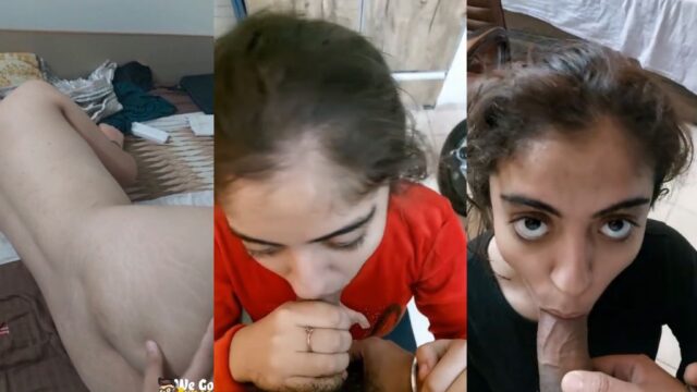 Tamil Hot College Babe Erotic Juicy Wet Blowjob to BF and Cum on Face