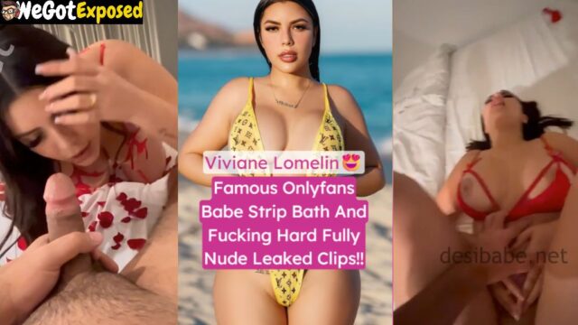 Viviane Lomelin OnlyFans Strip Bath and Hard Fucking Clips