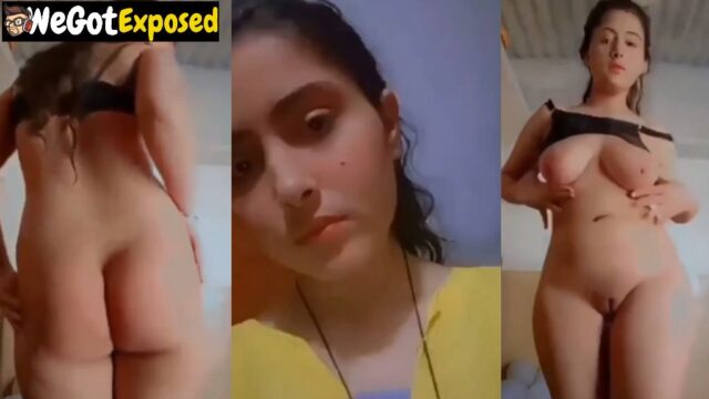Huge Ass Desi Girl Full Striptease