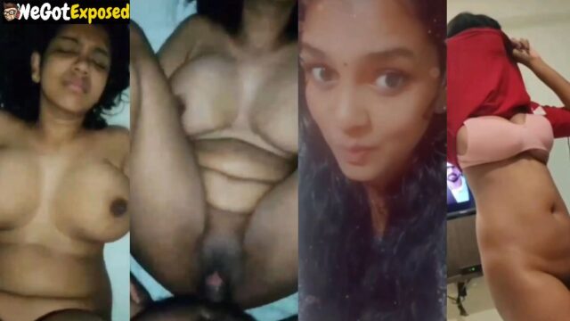 Sexy Desi Girl Stripping and Fucking