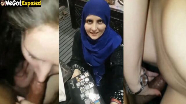 Sexy Hijabi Pakistani MILF Blowjob and Fucking