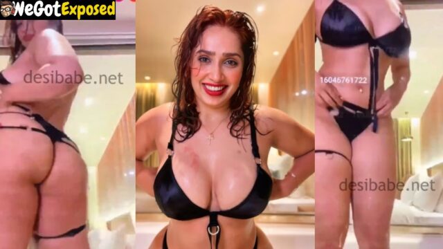 Aditi Mistry Bikini Tease Jiggles Huge Boobs and Twerks Big Ass