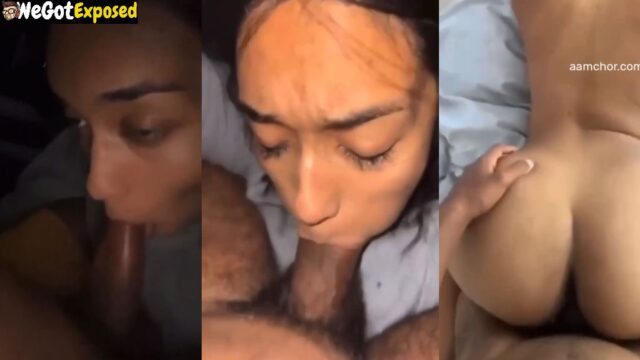 Leaked Tamil Girlfriend Gives Sloppy Blowjob Before Hard Doggy Style Sex