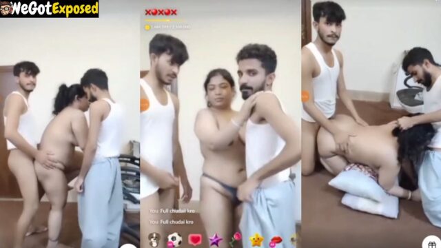 Paki Sibling Live Blowjob And Hard Pussy Fucking Threesome Leak