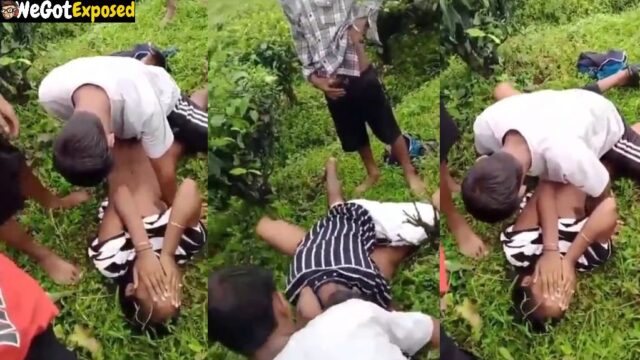 Bangali Couple Caught One Girl Outdoor When Having Group Sex