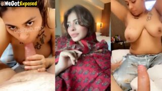 Anam Khan Full Nude Blowjob Showing Hanging Boobs