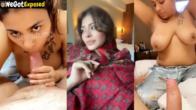 Anam Khan Full Nude Blowjob Showing Hanging Boobs