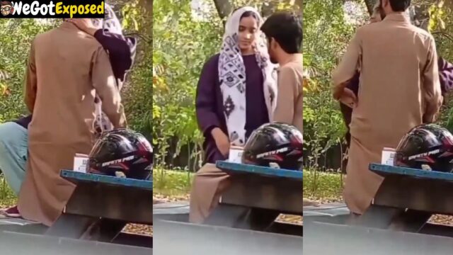 Indian Beautiful Muslim Girl With Hijab Having Sex In Public